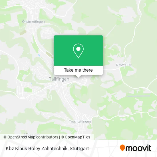 Карта Kbz Klaus Boley Zahntechnik