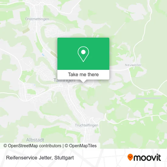 Карта Reifenservice Jetter