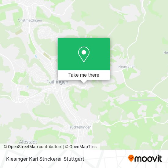 Kiesinger Karl Strickerei map