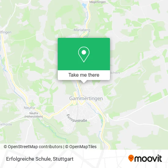 Карта Erfolgreiche Schule