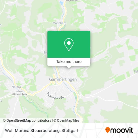 Wolf Martina Steuerberatung map