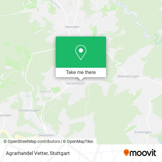 Карта Agrarhandel Vetter