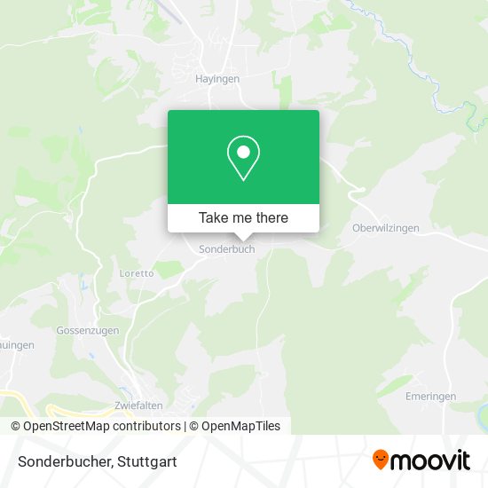 Sonderbucher map