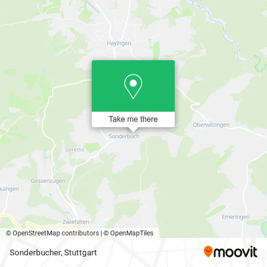 Карта Sonderbucher