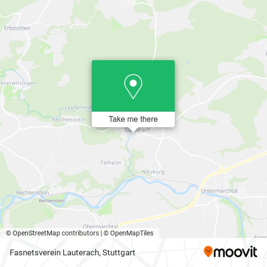 Fasnetsverein Lauterach map