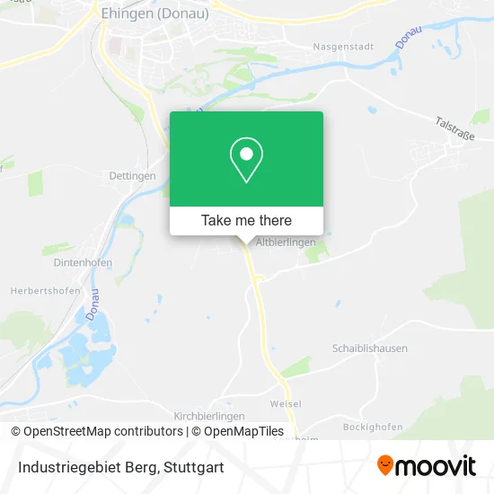 Карта Industriegebiet Berg