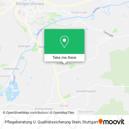 Pflegeberatung U. Qualitätssicherung Stein map