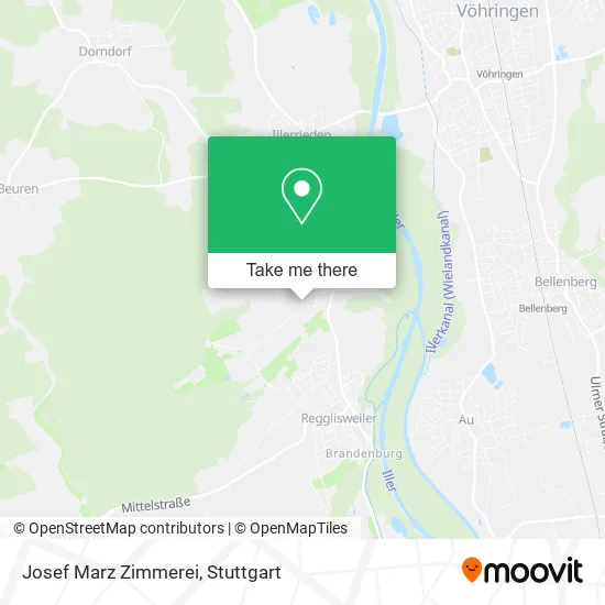 Josef Marz Zimmerei map