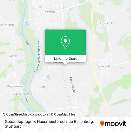 Gebäudepflege & Hausmeisterservice Bellenberg map