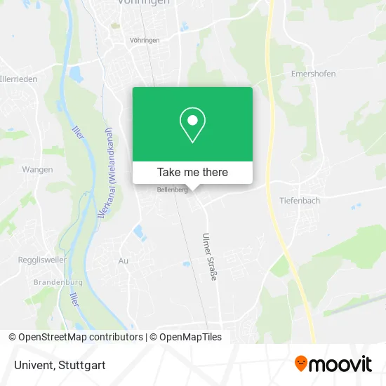 Карта Univent