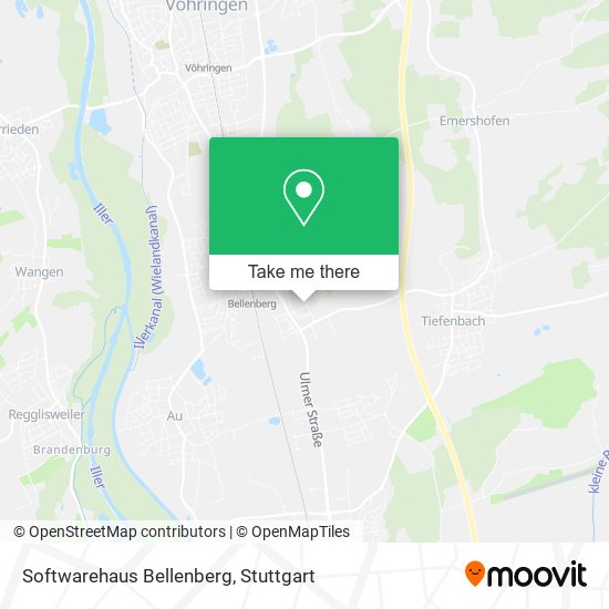 Softwarehaus Bellenberg map