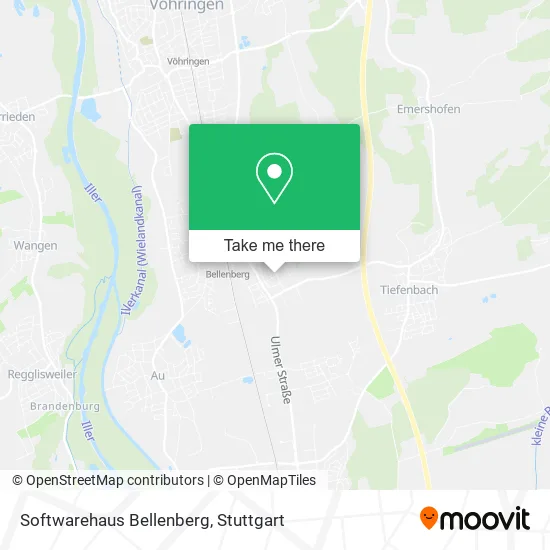 Карта Softwarehaus Bellenberg