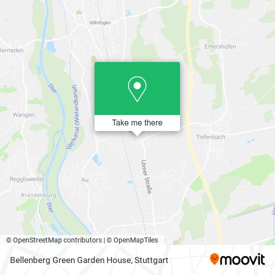 Bellenberg Green Garden House map