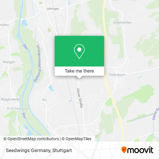 Карта Seedwings Germany