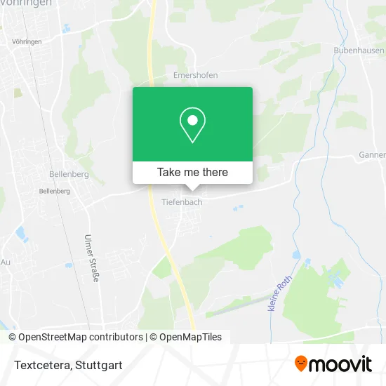 Карта Textcetera