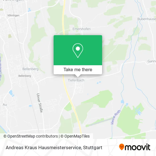 Карта Andreas Kraus Hausmeisterservice