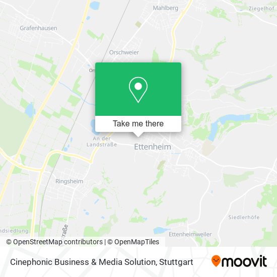 Cinephonic Business & Media Solution map