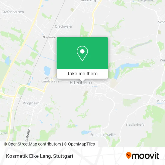 Карта Kosmetik Elke Lang