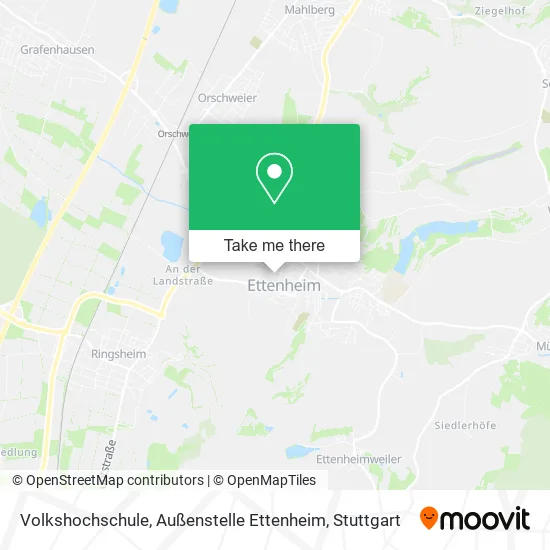 Карта Volkshochschule, Außenstelle Ettenheim