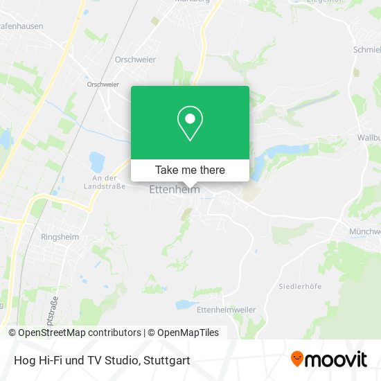 Hog Hi-Fi und TV Studio map