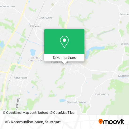 Карта VB Kommunikationen