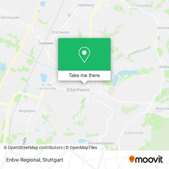 Enbw Regional map