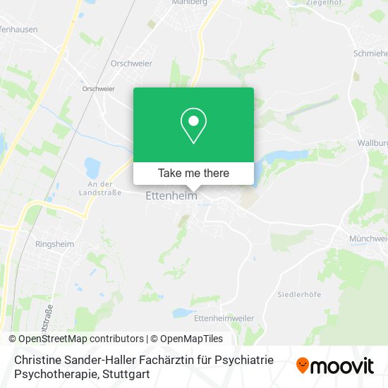 Christine Sander-Haller Fachärztin für Psychiatrie Psychotherapie map