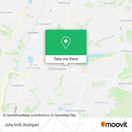 Карта Jufa-Grill