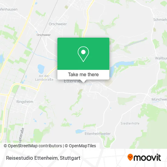 Карта Reisestudio Ettenheim