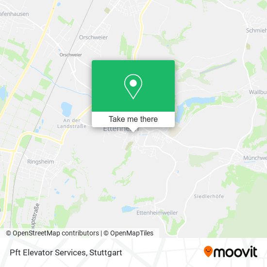 Карта Pft Elevator Services