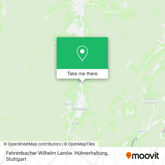 Карта Fehrenbacher Wilhelm Landw. Hühnerhaltung