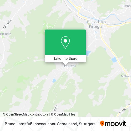 Bruno Lamsfuß Innenausbau Schreinerei map