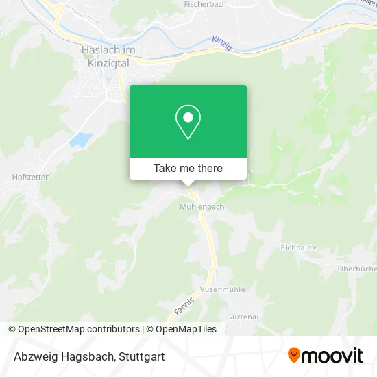 Карта Abzweig Hagsbach