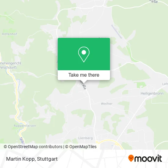 Martin Kopp map