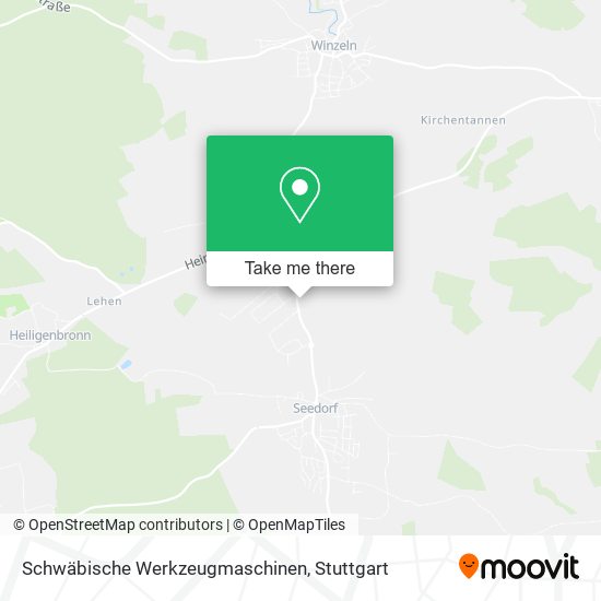 Schwäbische Werkzeugmaschinen map