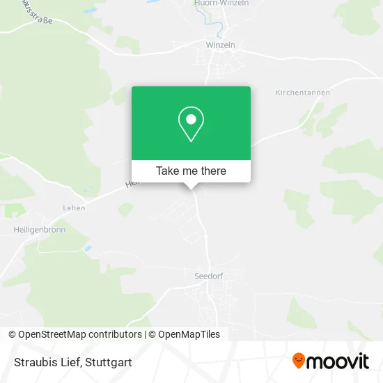 Карта Straubis Lief