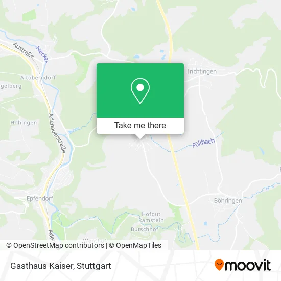 Карта Gasthaus Kaiser