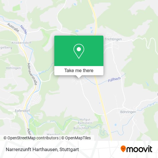 Narrenzunft Harthausen map