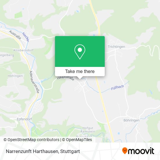 Narrenzunft Harthausen map