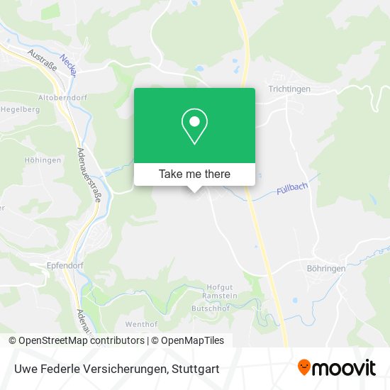 Uwe Federle Versicherungen map