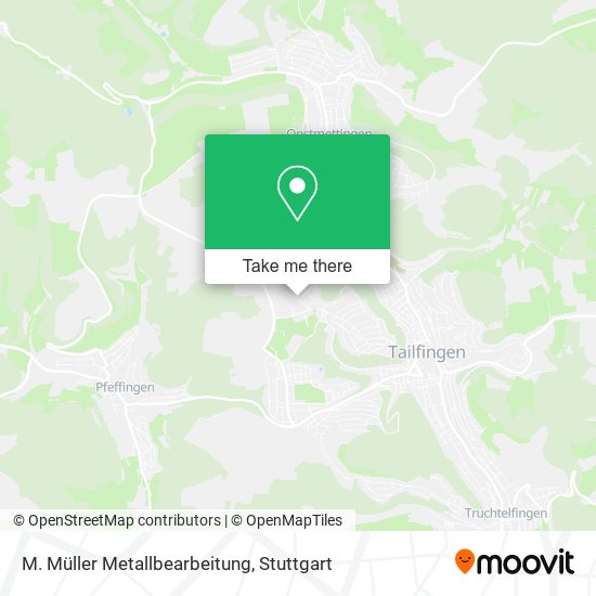 Карта M. Müller Metallbearbeitung