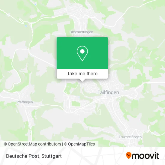 Карта Deutsche Post