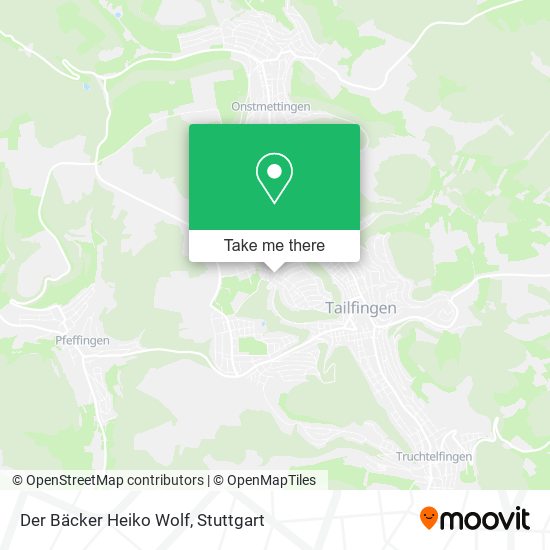 Карта Der Bäcker Heiko Wolf