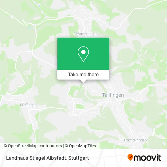 Карта Landhaus Stiegel Albstadt