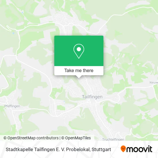 Карта Stadtkapelle Tailfingen E. V. Probelokal