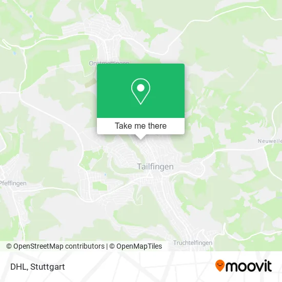 Карта DHL