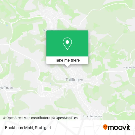 Карта Backhaus Mahl