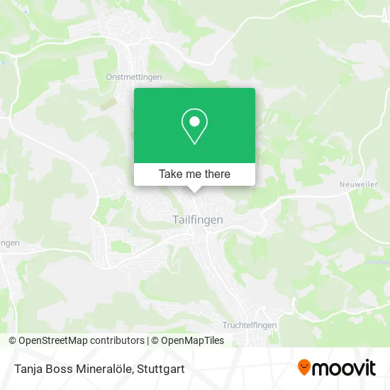 Карта Tanja Boss Mineralöle