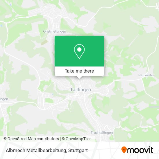 Albmech Metallbearbeitung map