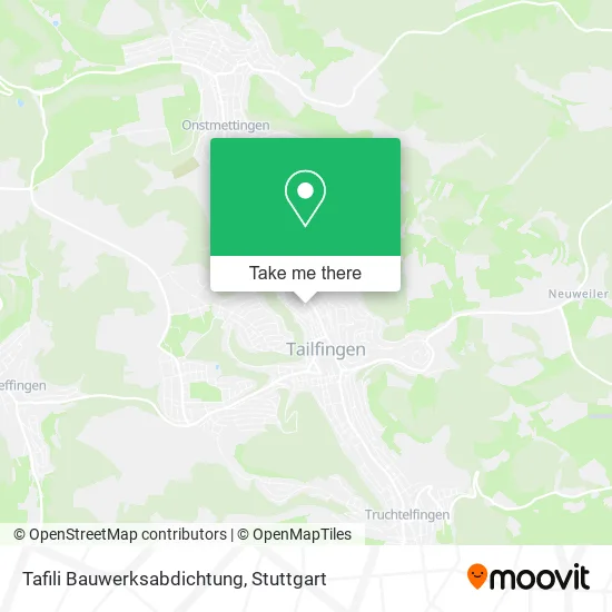 Карта Tafili Bauwerksabdichtung